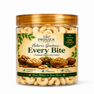 Induza Agro 100% Natural Premium Cashews 250 gram
