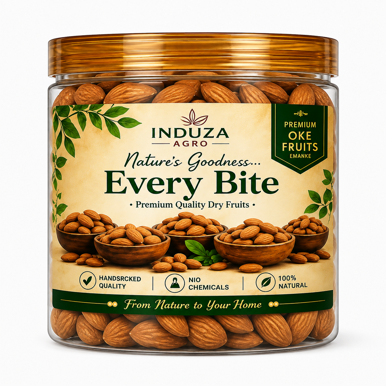 Induza Agro Popular Almonds 250g
