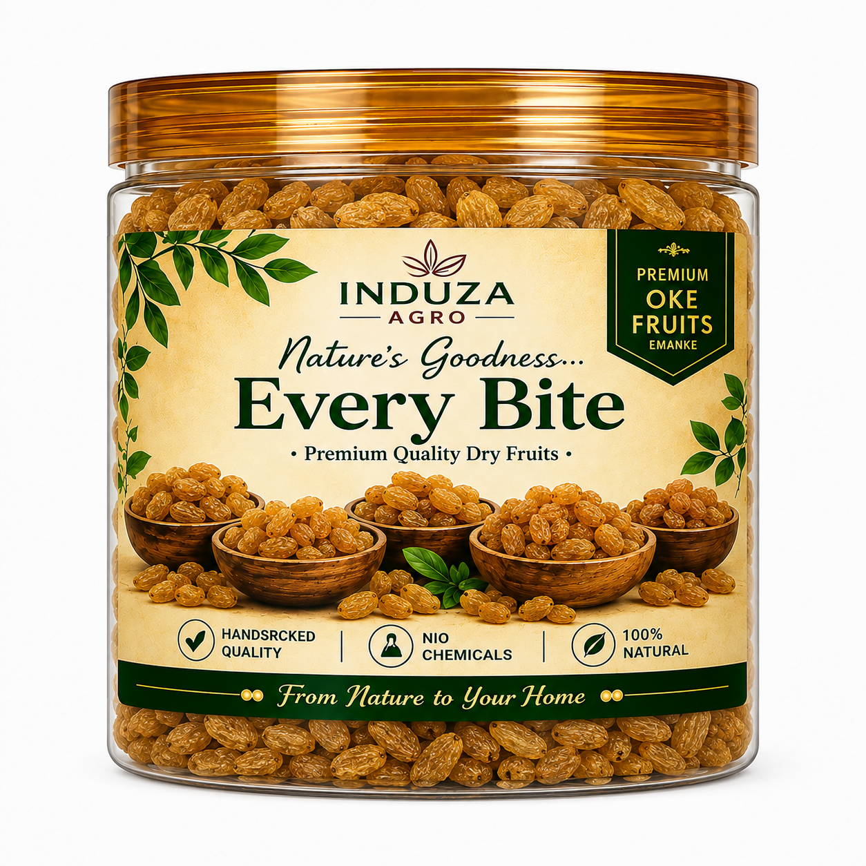 Induza Agro Premium Raisins Kishmish 250g Raisins