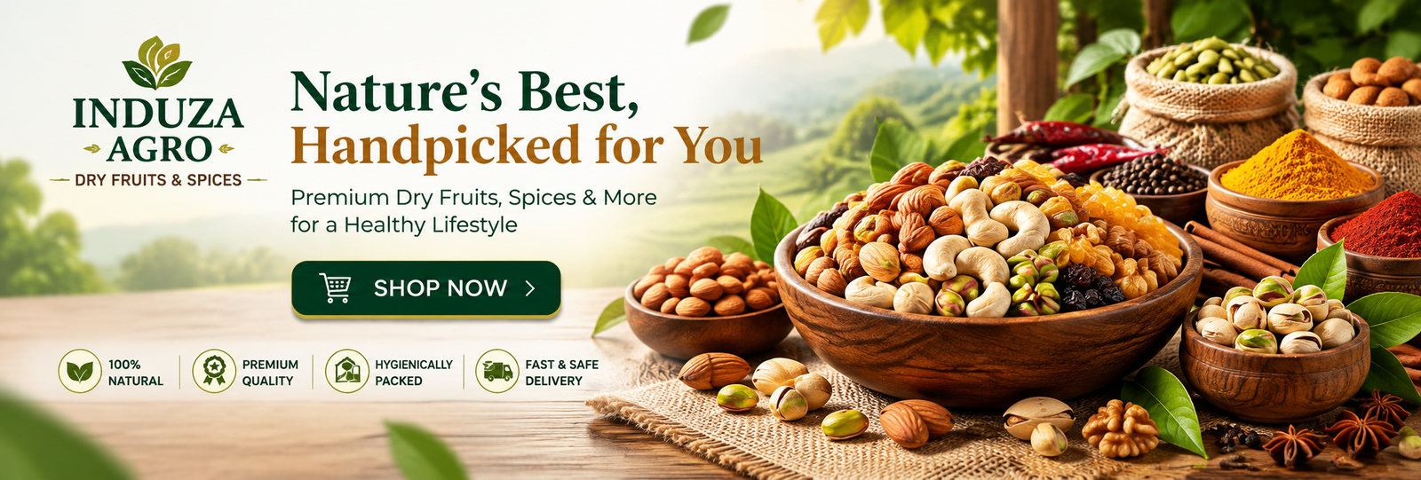 Nature’s Best_ Dry Fruits & Spices